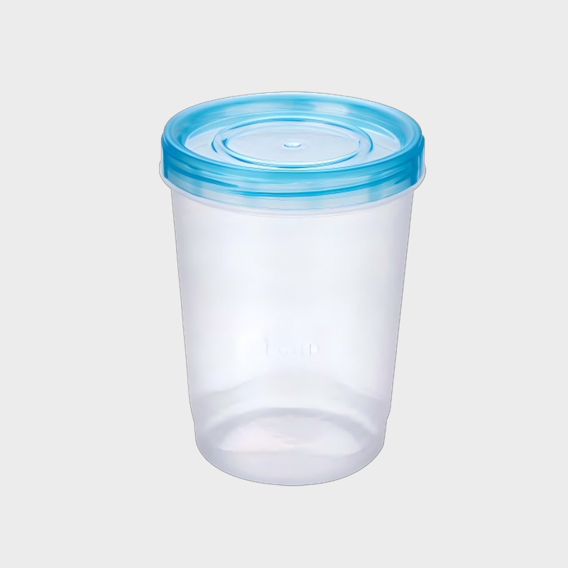 PFB020 946ml (1 Quart) Yüksek Silindir PP Endüstriyel Dondurulmuş Tatlı Saklama Kabı